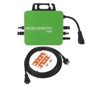 Marhynchus Microinversor de Conexión a Red Solar de 600 W, Tecnología MPPT, Aleación de Aluminio Impermeable IP67 con Monitoreo de Aplicación WiFi, para Panel Solar de 25 36 V