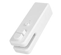 Marhynchus Mini Máquina Selladora de Bolsas de Plástico Mini Máquina Selladora con Carga USB ABS y Hierro 400 MAh 2 en 1 Herramienta Compacta para Sellar y Abrir para Refrigerios Almacenamiento de