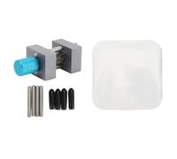 Marhynchus Mini Tornillo de Banco, Abrazadera de Acero de Aleación Ajustable de Mano con 4 Varillas de Acero Inoxidable para Fabricación de Joyas, Reparación de Relojes, Tallado en Madera