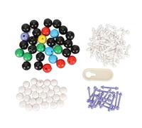 Marhynchus Modelo Molecular de Química Orgánica Conjunto de Modelo 136pcs Kit de Construcción de Moléculas 3D, para Comprender Estructuras Moleculares Complejas
