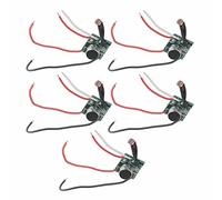 Marhynchus Módulo de Interruptor de Control de Sonido del Sensor de Luz Solar de 5 Piezas para Electrodomésticos de Energía Pequeños, Control de Sonido de 24 Horas, DC 3V-30V