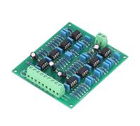 Marhynchus Módulo de Preamplificación PCBA Placa de Preamplificador de Audio NE5532 3 Canales Ajustables Agudos Rango Medio Graves Duales 9 V a 15 V para Amplificador de Audio Usuarios Estéreo