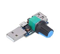 Marhynchus Módulo Regulador del Ventilador USB - Controlador de Velocidad sin Paso para Disipación de Calor Efectiva - Salida de Voltaje Suave Circuito de Operación Fácil de Operación Premio Ideal