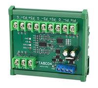 Marhynchus Módulo Sensor de Temperatura, PT100 RTD, 14-18mA, Instalación en Rieles DIN35/C45 para Aplicaciones de Control Industrial (A220 DC12V)