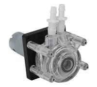 Marhynchus Motor de Bomba Peristáltica, Motor de Reducción de CC Totalmente Metálico con Ventilador de Refrigeración para Bombas de Jarabe y Máquinas de Llenado de Bebidas, Bombeo de Alta Precisión