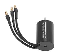 Marhynchus Motor sin Escobillas 2435, Motor sin Sensor de 3300KV, de 4 de Alto par con Disipador de Calor de Aleación de Aluminio CNC para Coche RC 1/16 1/18