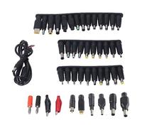 Marhynchus Notebook Power Head Juego de Adaptadores de Corriente CC Universal para Computadora Portátil 45 Piezas HMT61 12 V 15 V 16 18 19 20 24 para Usuarios de Mantenimiento y Suministro de