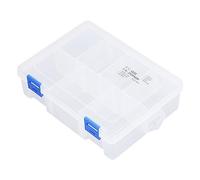 Marhynchus Organizador de Piezas Pequeñas Clear 7 Gids Box con un Distribuidor Reemplazable para Accesorios PP Container de Plástico para Artesanos y Entusiastas de Las Joyas