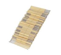 Marhynchus P100-E2 Herramientas de Pin Pogo de Cono de Resorte para Pruebas de PCB 100 Piezas, Sonda de Prueba de Resorte de Repuesto para Conectores de Borde