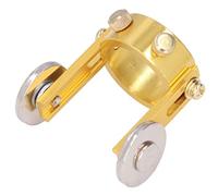 Marhynchus P80 Cortadora de Antorcha Rodillo Guía Rueda, Anillo 37mm Oro | Guía de corte circular, del cuerpo de 64 mm, estabiliza el movimiento de la antorcha, forjado en aluminio anodizado.