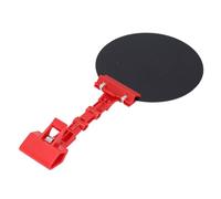 Marhynchus Panel de Apagón de Soldadura Cubierta de Pistola de Soldadura Escudo Facial de Soldadura Ajustable de 16cm de Diámetro para Soldadura de de Argón con Material de PA PP (rojo)