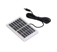 Marhynchus Panel de Carga Solar, Cristales de Polisilicio, Peso Ligero de 9 V, 1,2 W para Iluminación Solar, Cargadores de Teléfono y Energía Portátil