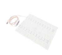 Marhynchus Panel de Luz LED para Cultivo de 20 W, Regulable con Temporizador, Luz Ultrafina de Aluminio para Plantas de Interior, Orquídeas, Tomates, Plántulas, Suculentas, 5 Niveles de Brillo y