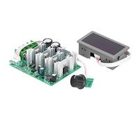 Marhynchus Pantalla Digital Módulo de Controlador de Velocidad PWM Alta Potencia para DC 12-80V 30A Control de Velocidad del Motor para Material de Aleación de Aluminio de Plástico en Plástico