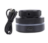 Marhynchus Perilla Personalizable con Luz RGB Controlador Giratorio Programable con Batería de 400 MAh 3 Modos BT 2.4G USB C Conexión por Cable para OS X IOS HarmonyOS