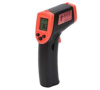 Marhynchus Pistola de Calor Termómetro sin Contacto HW600, Pistola de Temperatura Digital Infrarroja con Pantalla LCD Retroiluminada para Cocina, Automoción, HVAC e Ingeniería Eléctrica (rojo)