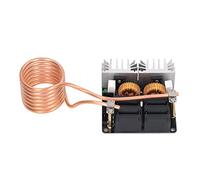 Marhynchus Placa Calefactora Aleación de Aluminio Latón PCB Módulo de Calentamiento por Inducción 12V a 48V 1000W Placa ZVS de Alta Frecuencia para Tratamiento Térmico de Bricolaje Fundición de