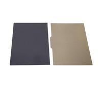 Marhynchus Placa de Construcción PEI de 2 Caras Hoja PEI de Doble Cara Placa PEI de Doble Cara Base Magnética de Acero con Resorte Brillante Texturizado para Snapmaker J1S 330x225 Mm