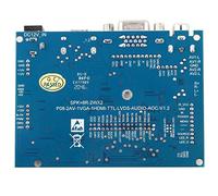 Marhynchus Placa de Controlador LCD con Entrada de Señal de Reducción VGA 2AV 800 X 480 Entrada de Voltaje Ancho de Resolución Aplicable para la Cámara de Inversión para la Cámara del Automóvil
