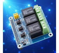 Marhynchus Placa de Expansión de relé de 3 Canales, Módulo de relé de Aislamiento Optoacoplador, para 2B/3B/3B+, ≤5A 250V AC/30V DC