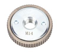 Marhynchus Placa de Presión de Amoladora Angular, Tuerca de Liberación Rápida M14 Acero de Aleación de Alta Resistencia con Base Texturizada para Muelas de Corte de Diamante y Discos