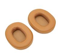 Marhynchus Planter 3.0 Auricadas Inalámbricas Altas Almohadillas de Reemplazo de Cuero de Proteína Suave para un Sonido Mejorado para Auriculares Profesionales, 2 Piezas Brillantes Cómodas para Ropa