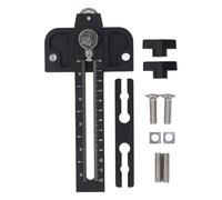 Marhynchus Plantilla de Corte Fino, Guía de Plantilla para Sierra de Mesa de Aleación de Aluminio con Estructura de Rodillo para Cortes Repetitivos de Tiras Estrechas y Finas, Se Adapta a