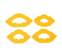 Marhynchus Plantilla de Radio, Plantilla de Enrutamiento de Carpintería de 4 Piezas con Posicionador de Bisel Recto para Esquinas R20T20 R25T25 R30T30 R40T40