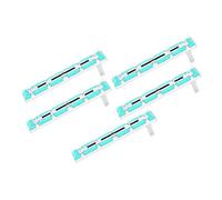 Marhynchus Potenciómetro de Deslizamiento B10K Double Canal Doble Fader para Control de Volumen, de Audio, 5 PC para los Diarios