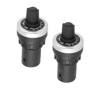 Marhynchus Potenciómetro de Montaje en Panel de 10k, 2 Piezas para Inversor VSD VFD, Resistencia de Fácil Ajuste para Entusiastas de la Electrónica