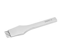 Marhynchus Punta de Cuero, Construcción de Acero, Creación de Costuras sin Esfuerzo, Puntas de 4 Mm para Perforar Cuero Fácilmente, Ideal para Entusiastas de las Manualidades (5 dientes)