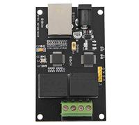 Marhynchus Relé Ethernet Módulo de relé IP Controlador de Interruptor Remoto de 2 Vías 10 A con Control de Retardo de Comando Web Desarrollo Secundario para Automatización de Redes Domésticas