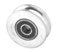 Marhynchus Rueda de Rodamiento, Guía Tratada Térmicamente de Alta Resistencia para Bloque de Polea, Funcionamiento Suave y Construcción Duradera para Uso Industrial (Diámetro 48mm)