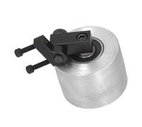 Marhynchus Rueda de Seguimiento de Amoladora de Correa de Aleación de Aluminio, Diámetro de 65 Mm, Rueda Motriz de Alto Rendimiento para Máquinas de Correa de Bricolaje