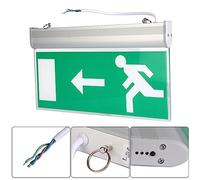 Marhynchus Señal de Seguridad LED Acrílico Luz Indicadora de Emergencia Duradera para Estaciones de Supermercados Lugares de Entretenimiento Aloypmma, como Se Muestran las Imágenes que Se Muestran