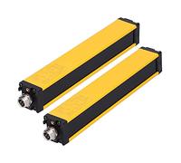 Marhynchus Sensor de Cortina de Luz de Seguridad, Cuerpo de Aleación de Aluminio, Dispositivo de Protección de Luz Infrarroja para Maquinaria, Seguridad Confiable para el Operador, Rango de