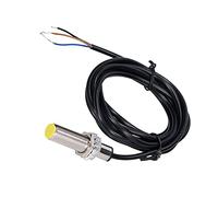 Marhynchus Sensor de Interruptor de Proximidad Interruptor de Proximidad PNP de Acero DC6 a 36 V Rosca M12 Cable de 196 Cm Normalmente Cerrado para Sensor de Motor de Excavadora R220 5 215 7 9