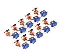 Marhynchus SG90 Servo Motor para Aeronave Modelo de Control Remoto, 10 Piezas de Micro Servomotor sin Velocidad de Carga de 0.12s/60 °, Torsión de Rotor Bloqueado, Adecuado para Proyectos Grandes,