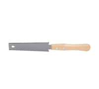 Marhynchus Sierra Manual de Doble Cara con Hoja de Acero SK5 y de Madera de Haya Sierra de Carpintería de Dientes Finos para Jardinería, Carpintería, Bricolaje, Corte de Madera y