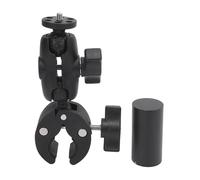 Marhynchus Soporte de Abrazadera de Aleación de Aluminio, ángulo Ajustable de 360 Grados, Soporte de Montaje Resistente a la Intemperie para Mini Antena Dishy, Coche, RV, Escalera,