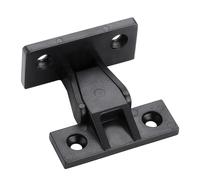 Marhynchus Soporte de Junta para Muebles de Montaje Rápido, 9 Uds. Clips | Plástico ABS, Diseño de Base a Presión, para Montaje en Armario, Conexión de Columna Romana, Tornillos de Acero Inoxidable