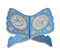 Marhynchus Soporte para Libros del Corán, Estante de Exhibición de la Biblia de Boj para Maestros Musulmanes y Niños con un Hermoso Diseño para Regalos de Ramadán Eid Al Fitr (JM01861)