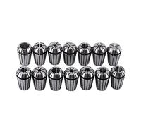 Marhynchus Spring Collet Conjunto, 14pcs ER20 para Máquina de Grabado CNC y Herramienta de Torno de Fresado, Material de, Envuelto Individual, Fácil Identificación, para la Herramienta de Torno de