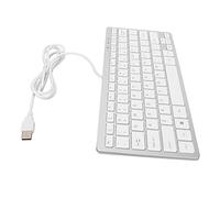 Marhynchus Teclado con Cable USB Ultra Delgada 78 Teclas Mini Keyboard, Plug -y Reproducción de Silencio Antideslizante, Versátil para Teléfonos Móviles, Computadoras Portátiles y Computadoras de