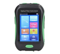 Marhynchus Tester de Fibra óptica OTDR 20dB, Reflectómetro de Dominio de Tiempo óptico 1550 Nm 3.5in Medidor de Potencia de Pantalla Tocable para la Construcción y Mantenimiento de FTTX con Luz LED