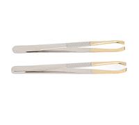 Marhynchus Tweezers de Precisión Resistente a la Corrosión para Mujeres, una Forma de Ceja Perfecta, 2 Piezas/set para Entusiastas de la Belleza
