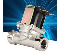 Marhynchus Válvula de Presión de Agua, Válvula Mecánica de Latón con Revestimiento Brillante, Solenoide Cerrada de 2 Posiciones para de Entrada de Agua Doméstico e Industrial