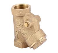 Marhynchus Válvula de Retención de Latón de 3/4 pulg. Previene el Reflujo Resuelve el ralentí del Agua Tipo Y Cuerpo de Válvula Engrosado Resistente a Alta Presión Resistente con Conexión Apretada