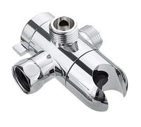 Marhynchus Válvula Desviadora de Ducha de 3 Vías, Montaje de Válvula Desviadora de Brazo de Ducha de Mano G1/2, Divisor con Conector Estándar G1/2 para de de Baño, Manguera de (Tipo 1)