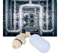 Marhynchus Válvula Flotante de Plástico Flexible Interruptor de Nivel de Nivel de Agua Líquida para Torre de Enfriamiento DN20 3/4 Pulgadas, Adecuada para Varios Contenedores, Rango de Ajuste de